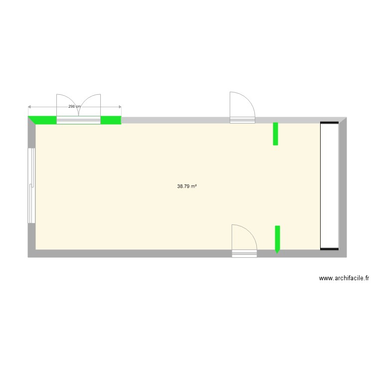 salon lioutraz. Plan de 0 pièce et 0 m2