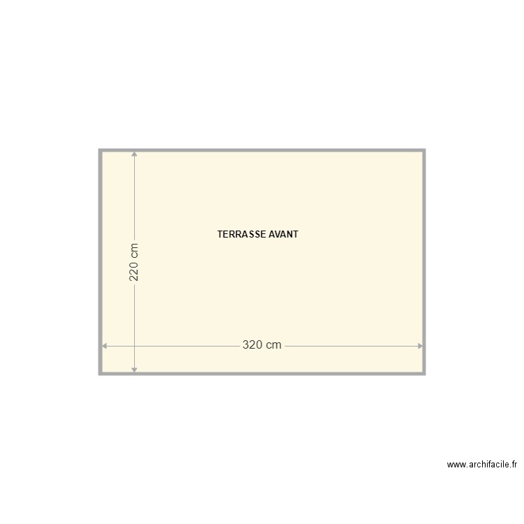 SAEN (terrasse avant). Plan de 0 pièce et 0 m2