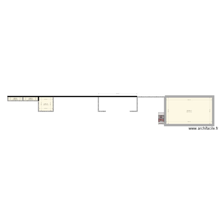 Projet cloture. Plan de 0 pièce et 0 m2