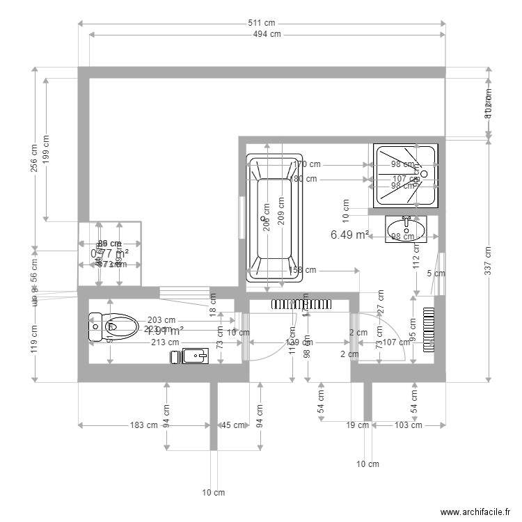 EXTENSION OCT2020 V1. Plan de 0 pièce et 0 m2