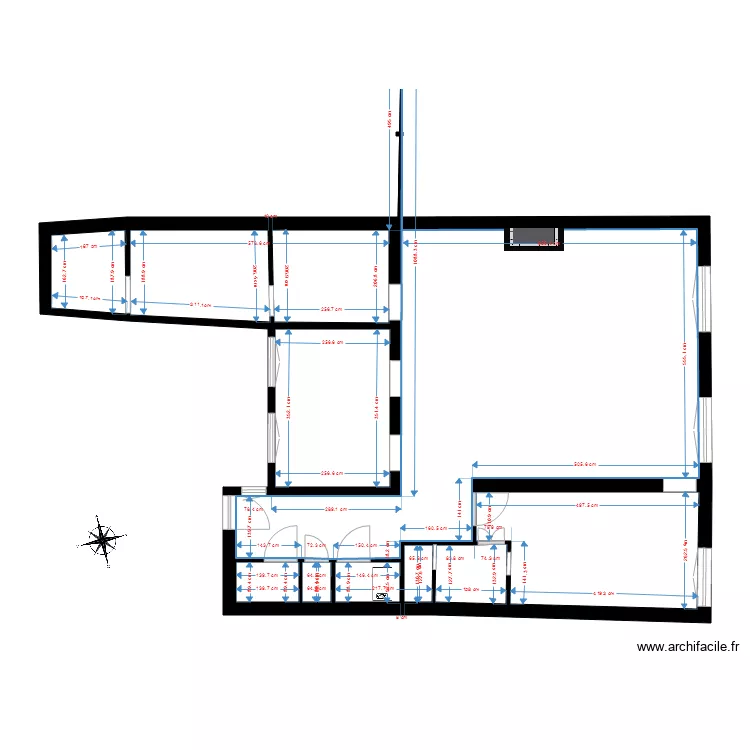 Renoux Marais. Plan de 