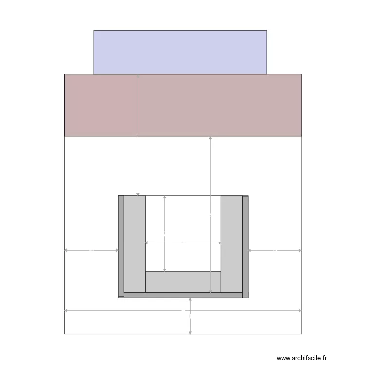 Calepinage. Plan de 