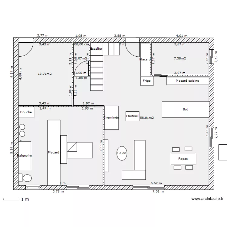 Nouvelle maison50. Plan de Nouvelle maison50. Plan de
