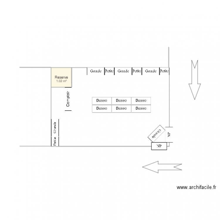 xxx. Plan de 0 pièce et 0 m2