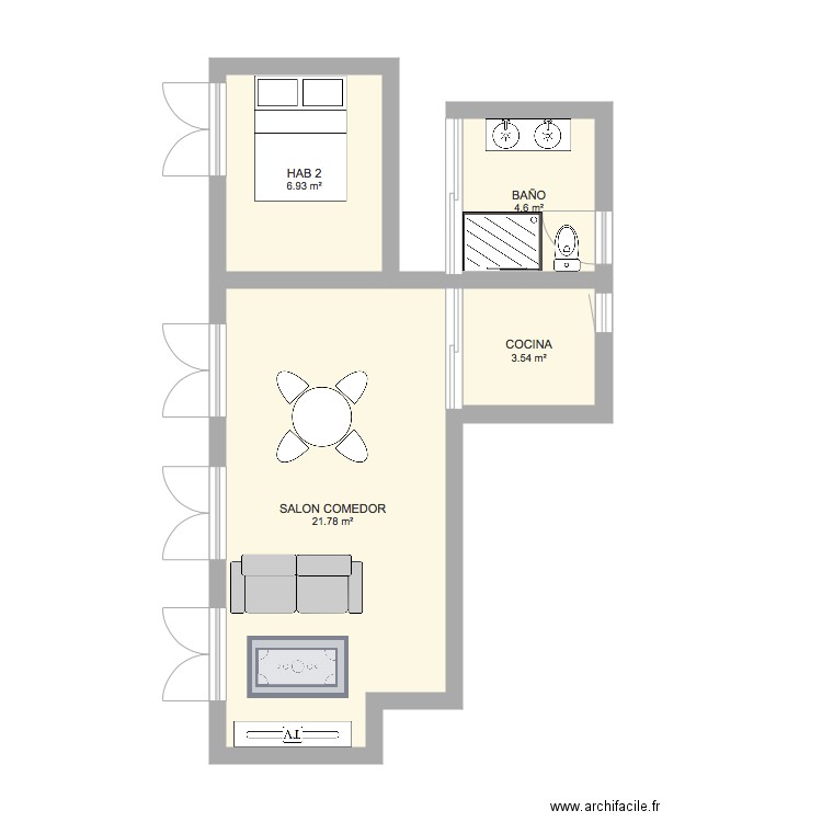 CABRES 2. Plan de 0 pièce et 0 m2