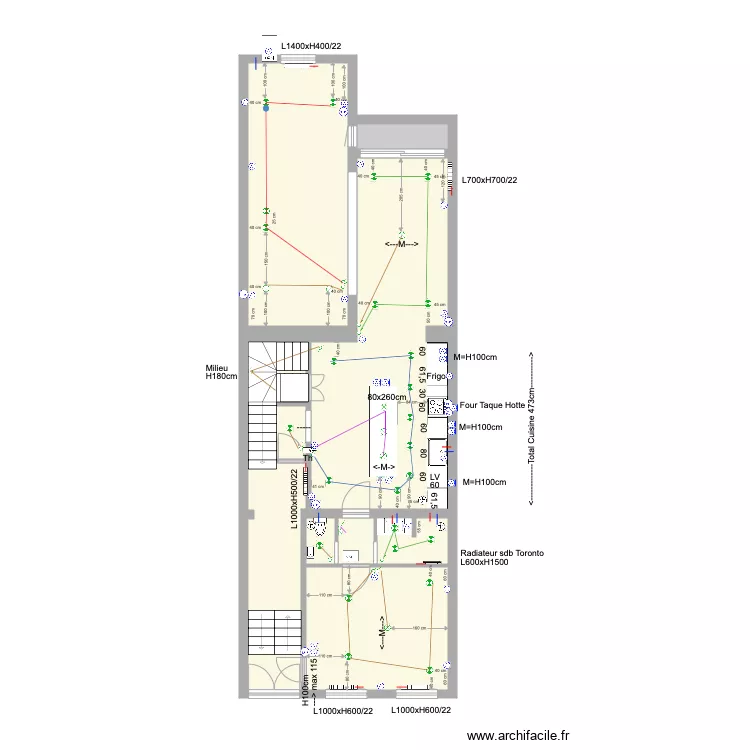 Tabellion Bel étage Eau Elec Chauffage. Plan de 0 pièce et 0 m2 Tabellion Bel étage Eau Elec Chauffage. Plan de 0 pièce et 0 m2