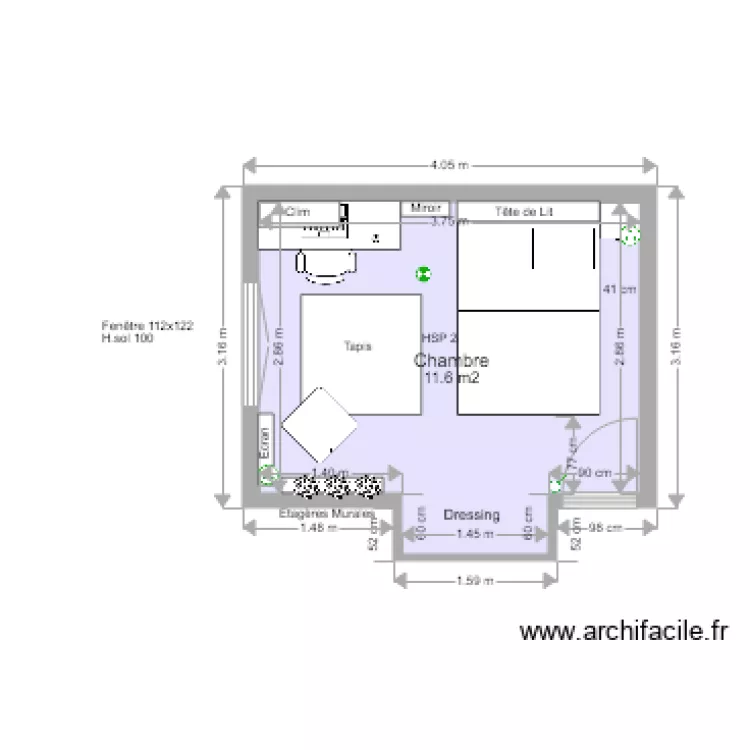 LAURA LOU V2. Plan de 