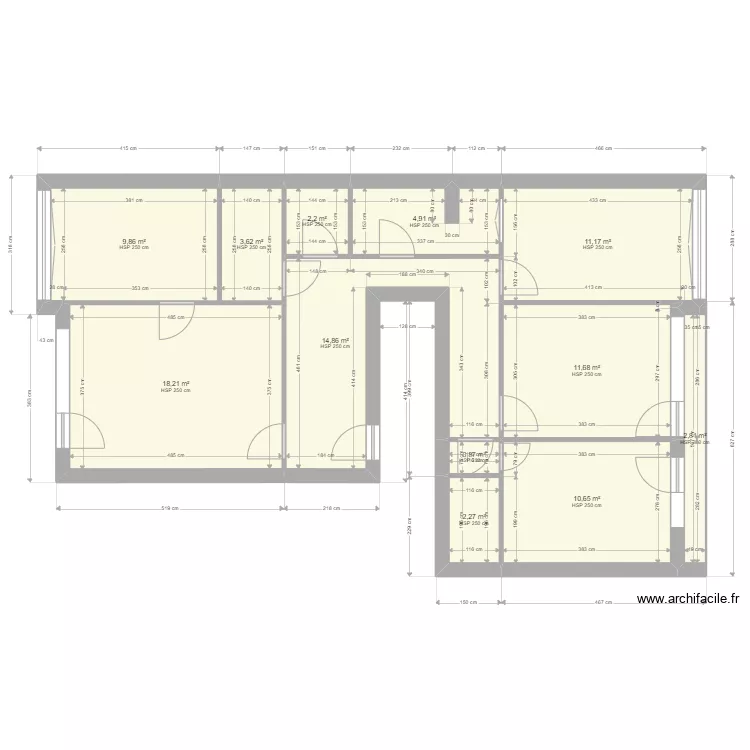 Square de S&eacute;tubal. Plan de 