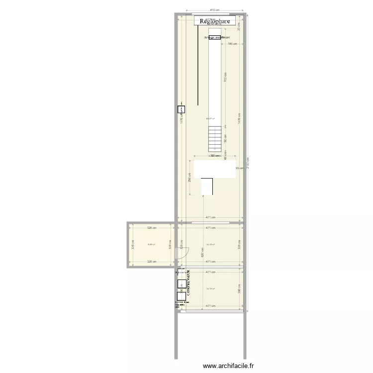CCT VL SAINTE CLOTILDE NOUVELLE. Plan de 