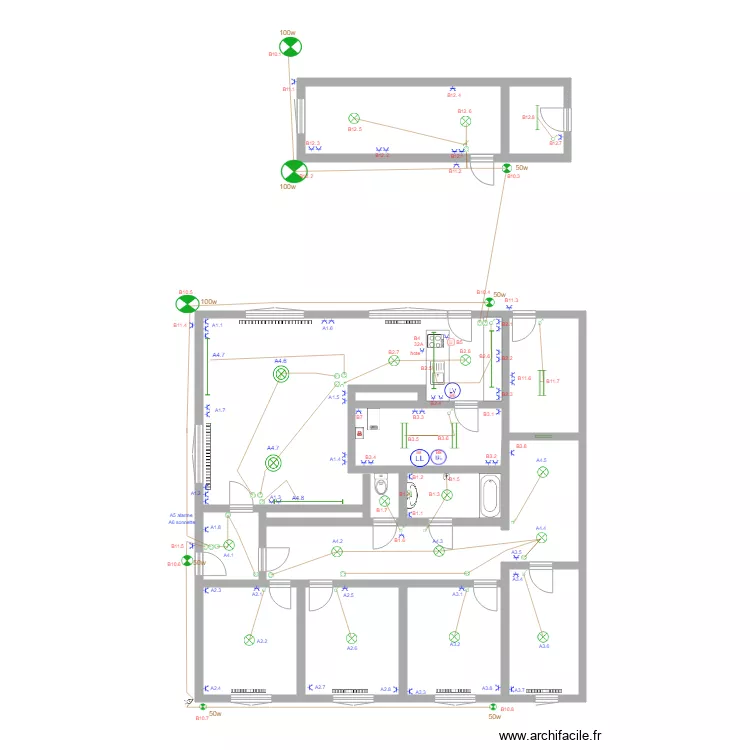 implantation electricte 29 09. Plan de implantation electricte 29 09. Plan de