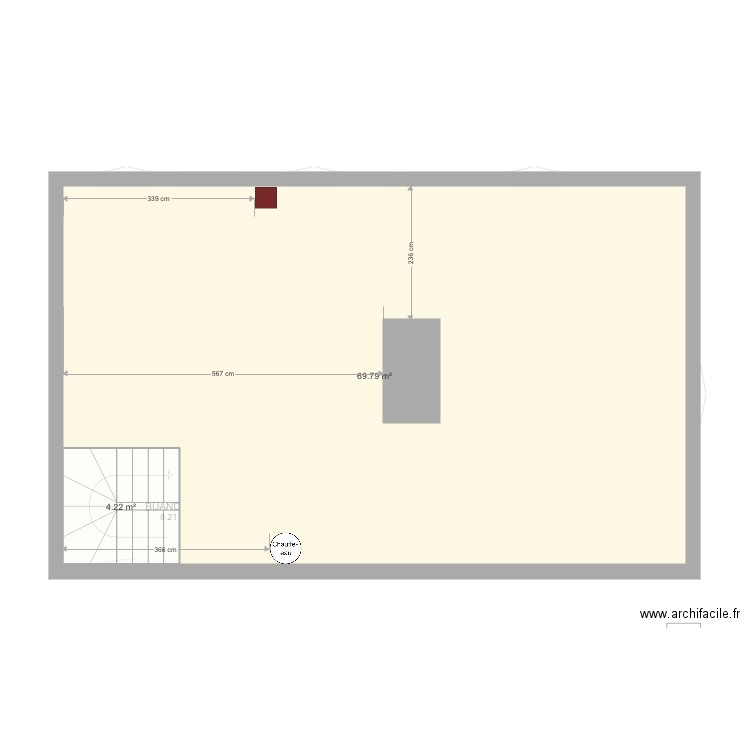 PLAN ACTUEL ORMES. Plan de 0 pièce et 0 m2