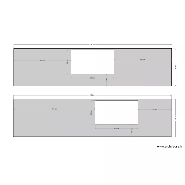 Imprim&eacute; Warwick. Plan de 
