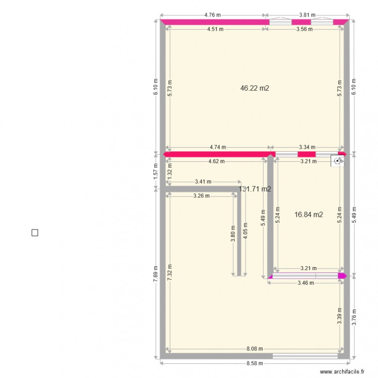 BONNAC PLAN DE BASE modif 3. Plan de 0 pièce et 0 m2