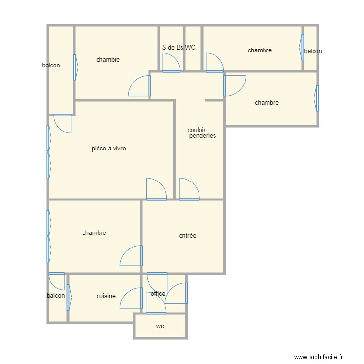 86 daumesnil. Plan de 0 pièce et 0 m2