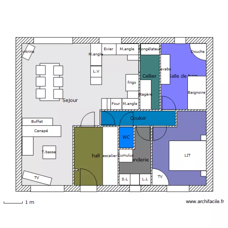 plan courcelles. Plan de 