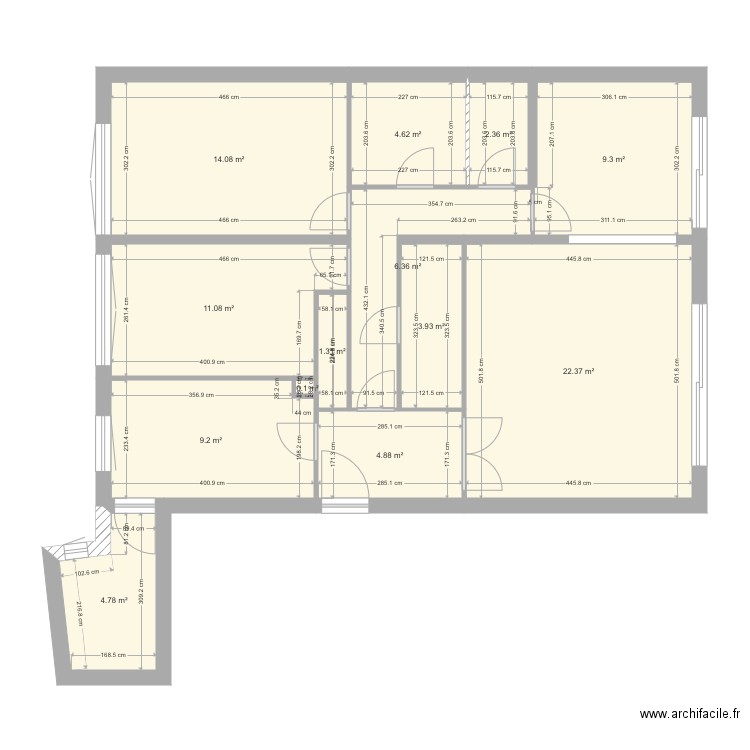 Parquet2. Plan de 0 pièce et 0 m2