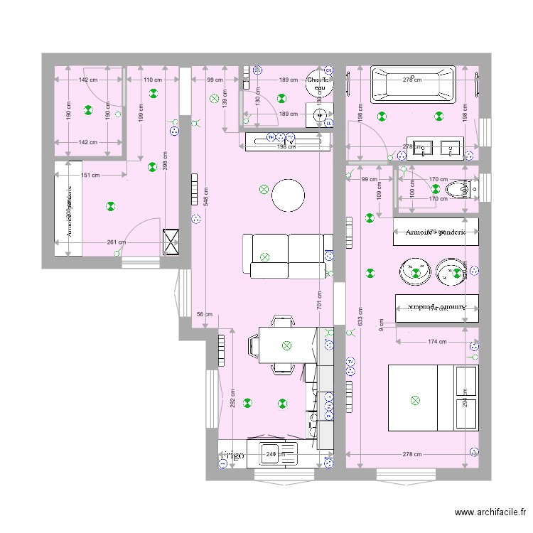 Vanves Grand T2. Plan de 0 pièce et 0 m2