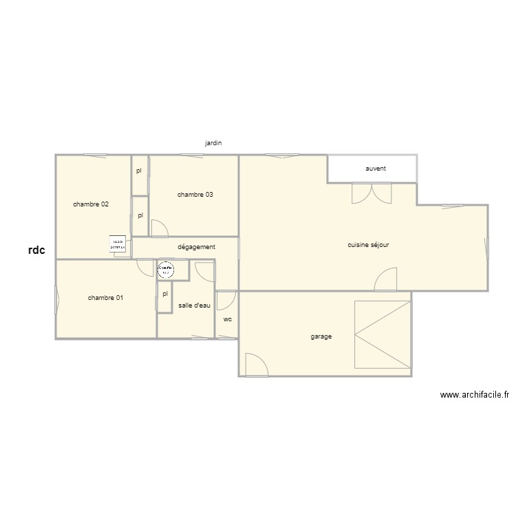 delavergne joel am. Plan de 0 pièce et 0 m2