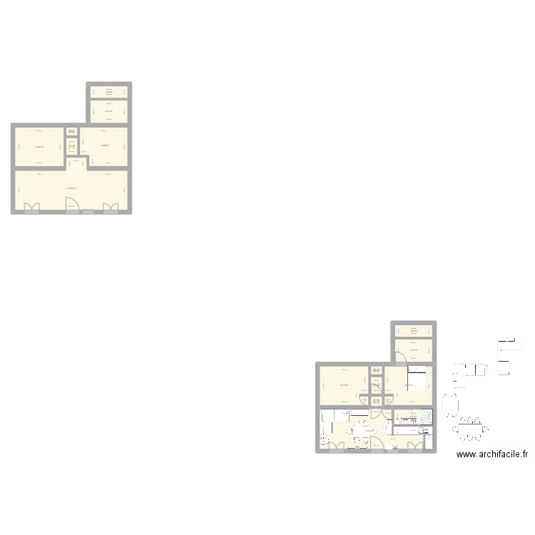 Joss. Plan de 16 pièces et 119 m2