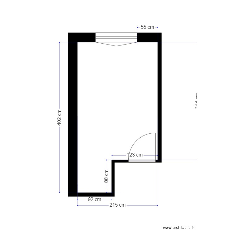 sevres sdb parents existant. Plan de 0 pièce et 0 m2