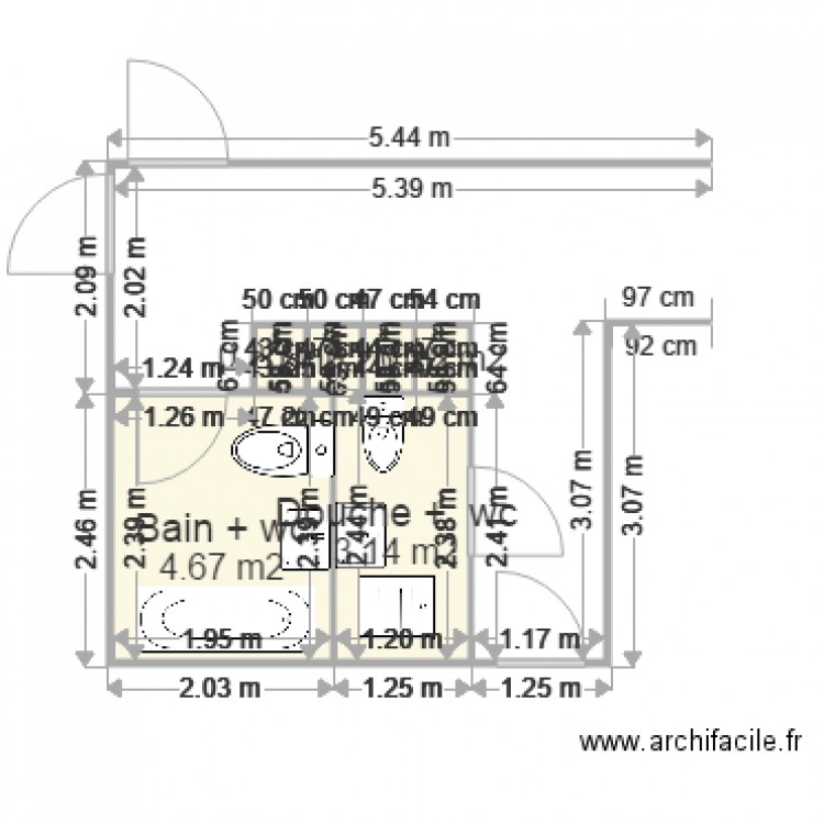 Hall . Plan de 0 pièce et 0 m2