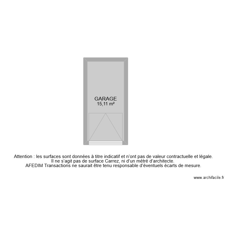 BI 11240 GARAGE. Plan de 0 pièce et 0 m2