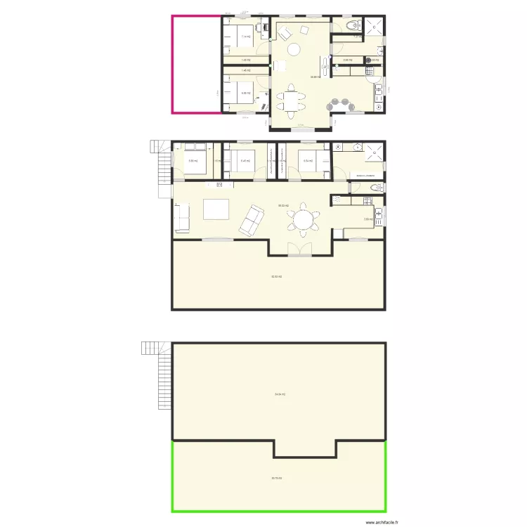  03 Maison dar es lam. Plan de 