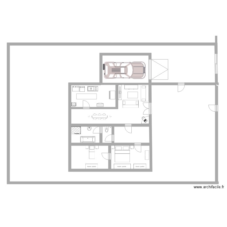 plan maison afrique. Plan de 0 pièce et 0 m2