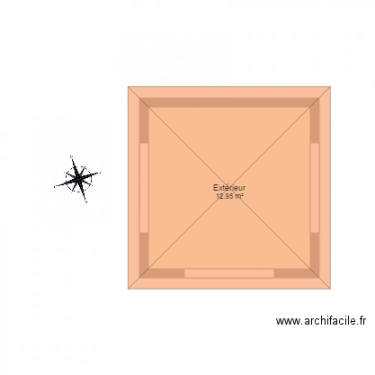 Abri Jardin. Plan de 0 pièce et 0 m2