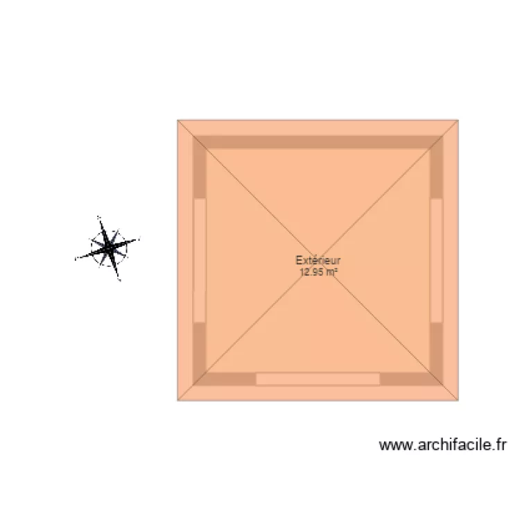 Abri Jardin. Plan de Abri Jardin. Plan de