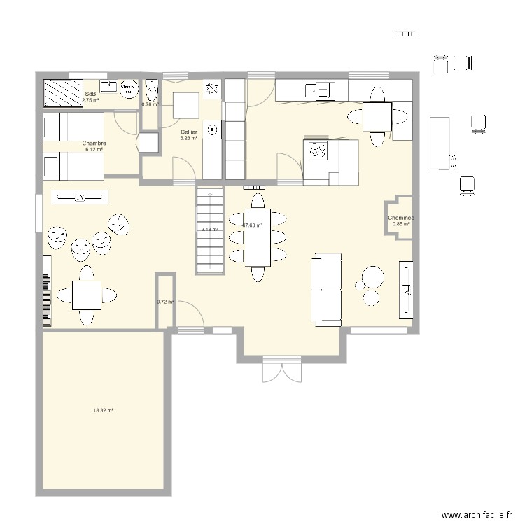 PontArche15. Plan de 0 pièce et 0 m2