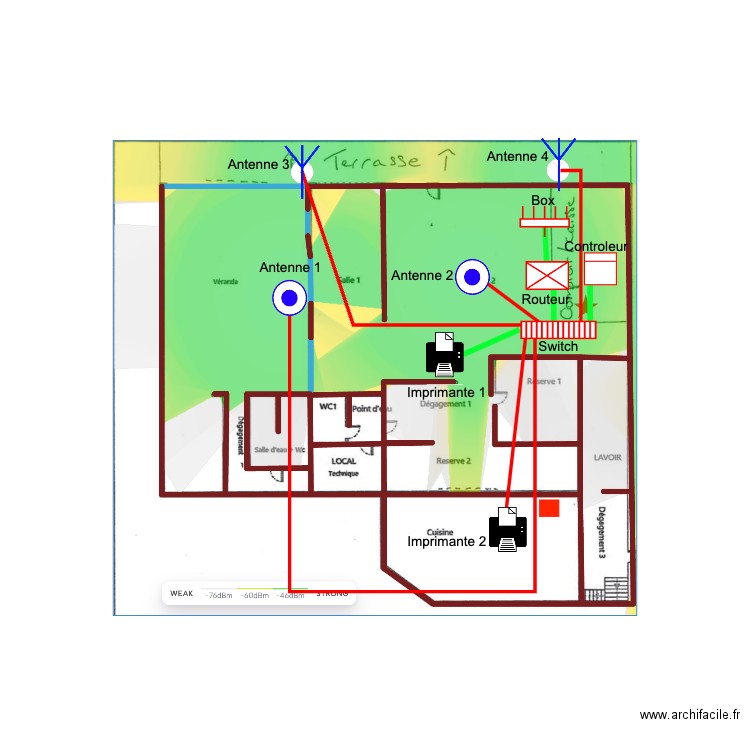 Plan omada ACR. Plan de 0 pièce et 0 m2