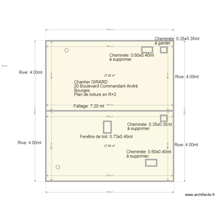 Plan GIRARD. Plan de 