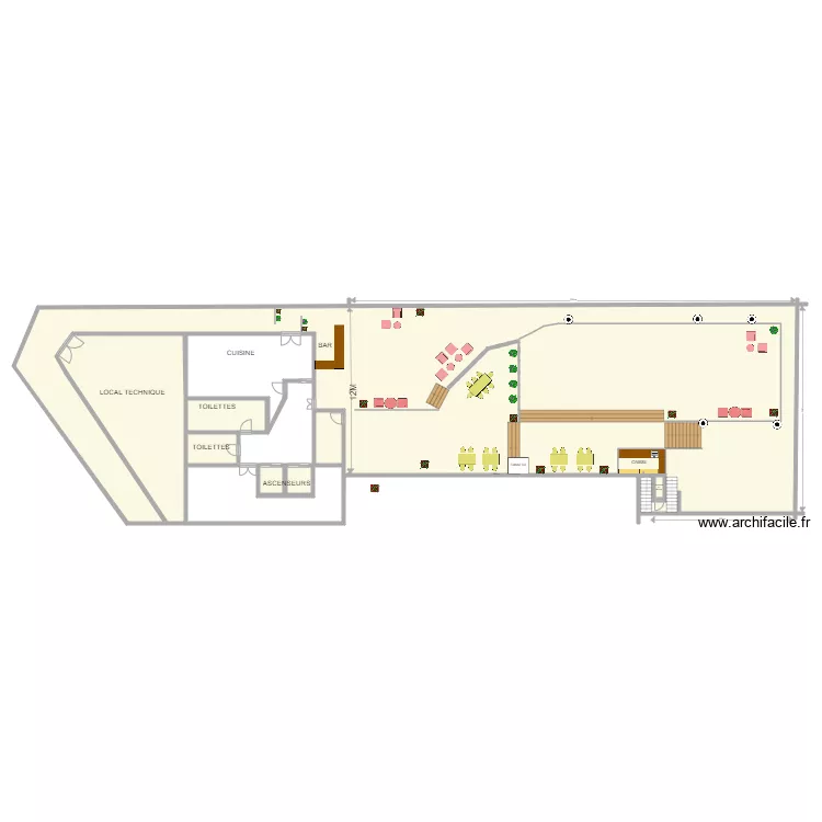 Plan Rooftop Novembre. Plan de 