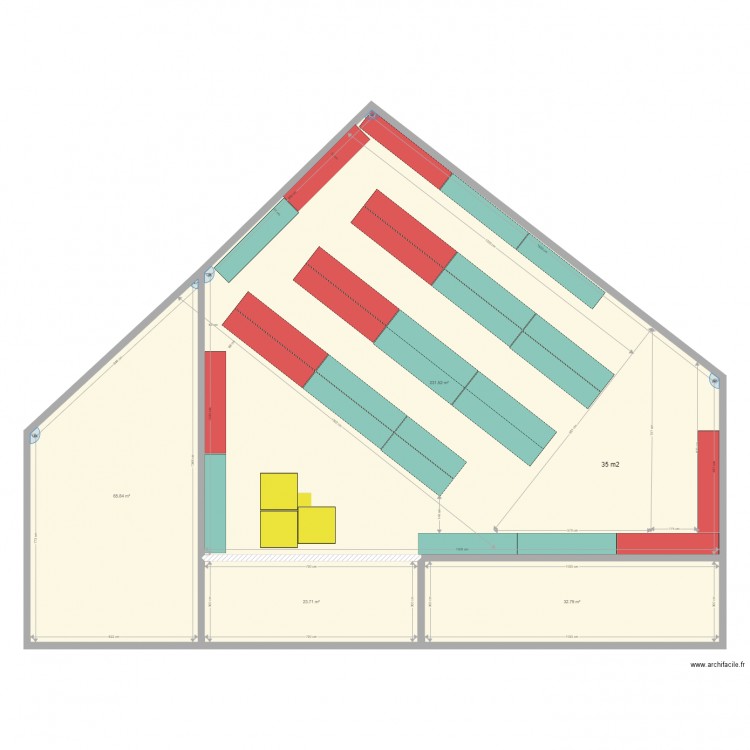 rackage 6. Plan de 0 pièce et 0 m2