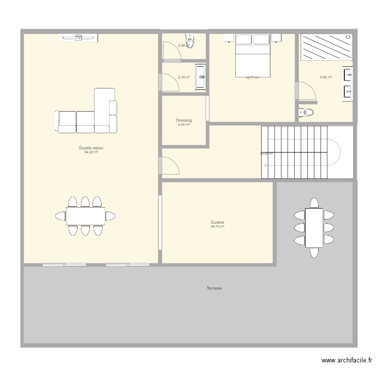 villa Ngaparou V9. Plan de 0 pièce et 0 m2