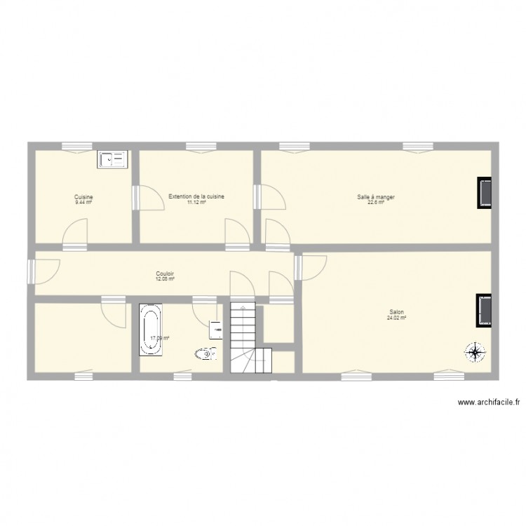plan appartement 96m2
