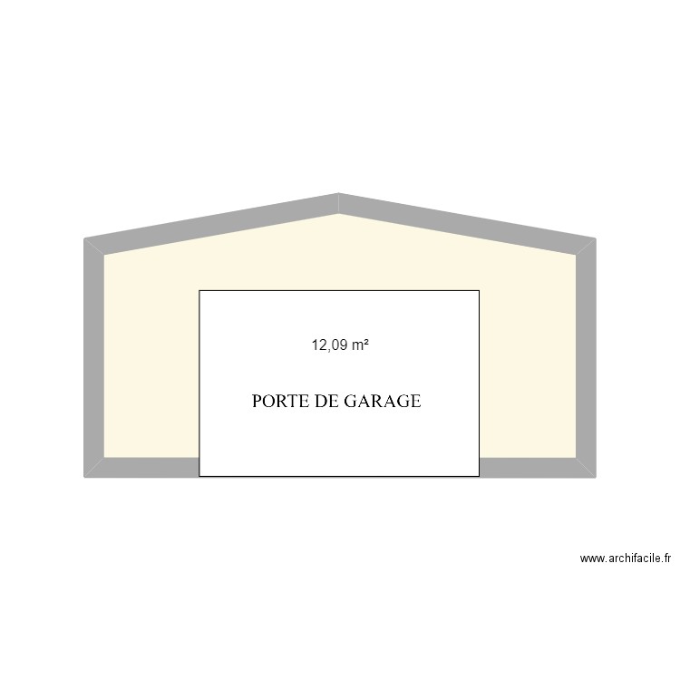 facade porte. Plan de 0 pièce et 0 m2