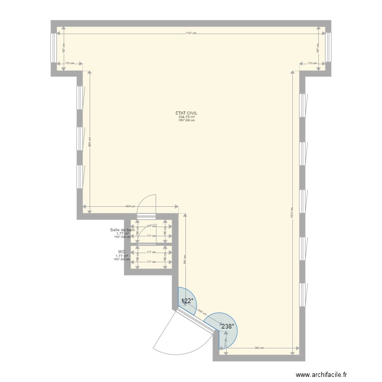 PLAN MAIRIE DE LONGWY. Plan de 0 pièce et 0 m2