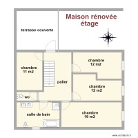 maison rénovée étage Vignaux MA