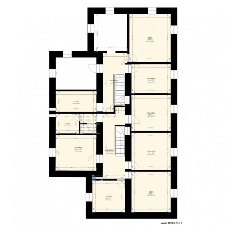 etage9. Plan de 0 pièce et 0 m2