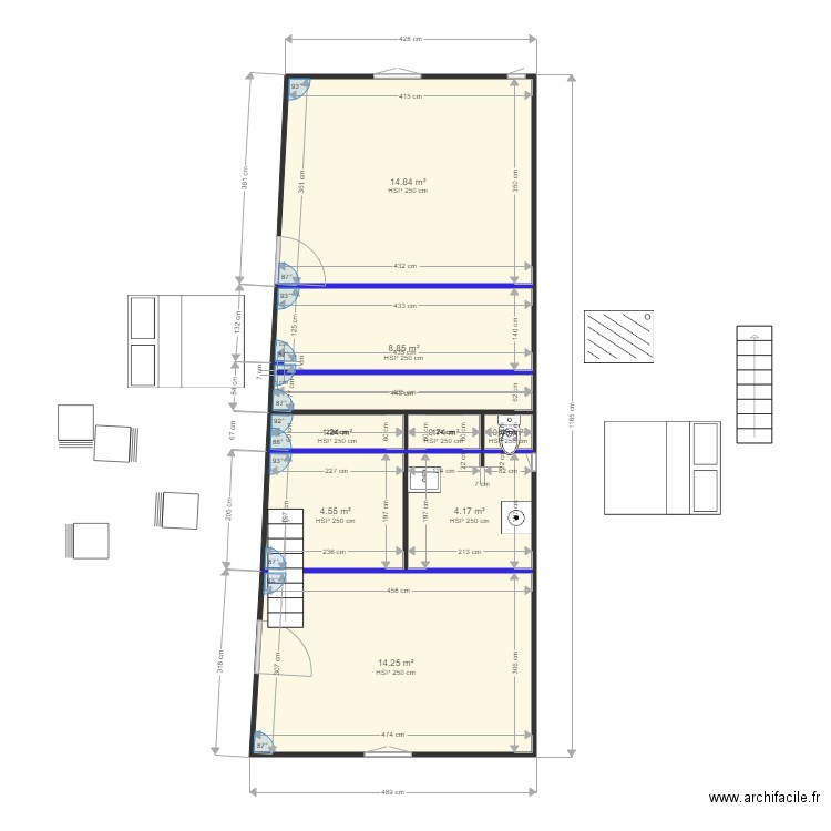 prof granier2. Plan de 0 pièce et 0 m2