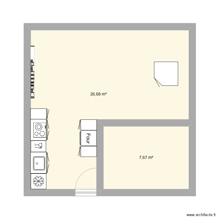 chartreuse. Plan de 0 pièce et 0 m2