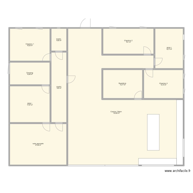 maison la caloterie. Plan de 0 pièce et 0 m2