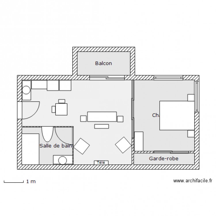 Coop 3 1/2 -2. Plan de 0 pièce et 0 m2