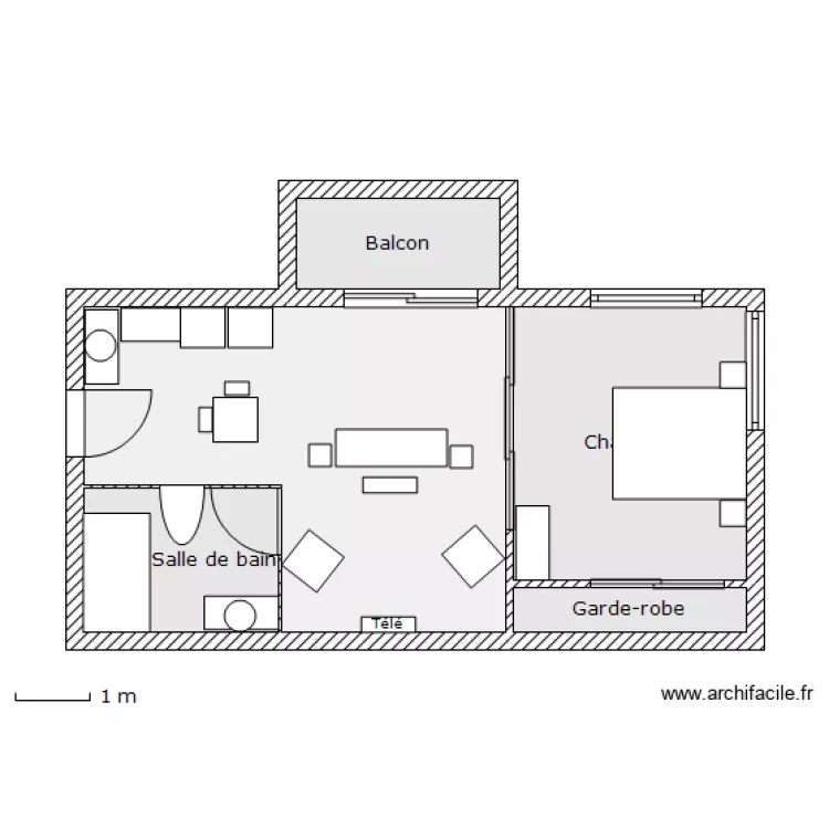 Coop 3 1/2 -2. Plan de 