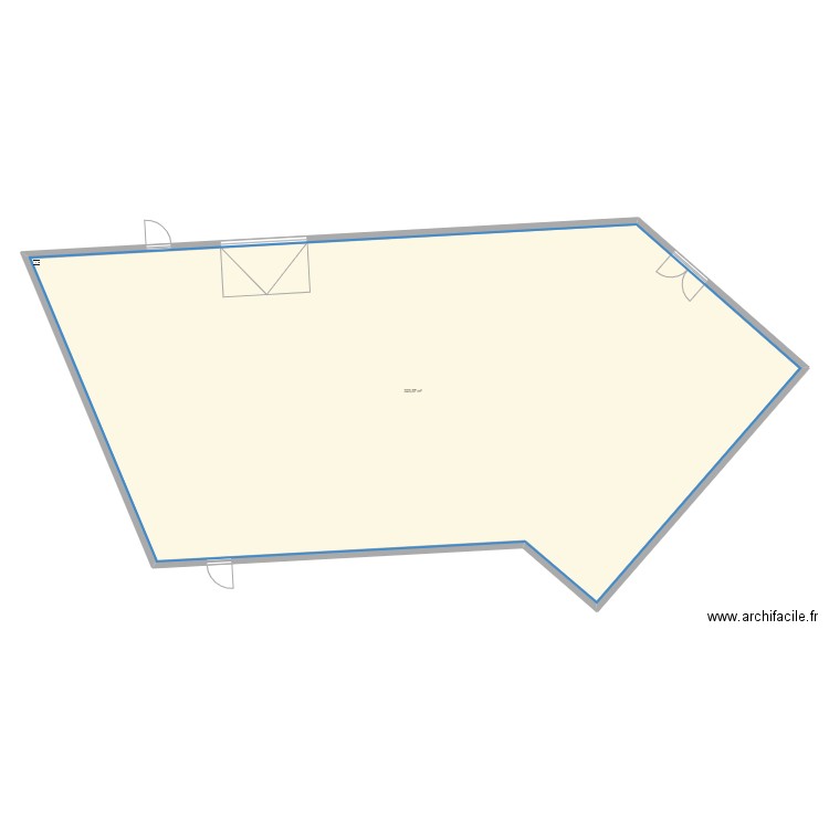 BH car 1. Plan de 2 pièces et 368 m2