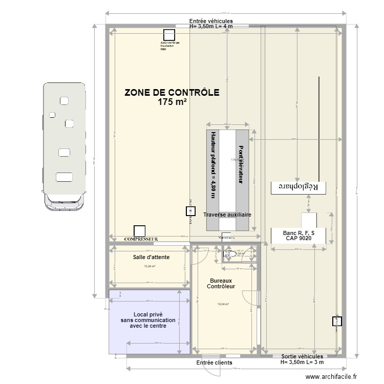 CCT VL BOULOC. Plan de 0 pièce et 0 m2