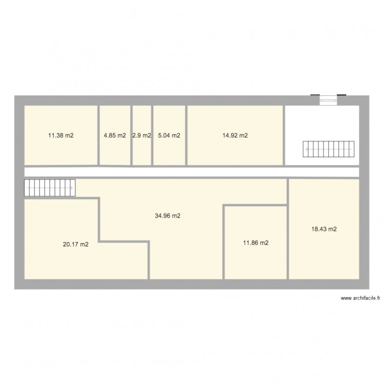 BURNOT André etage. Plan de 0 pièce et 0 m2