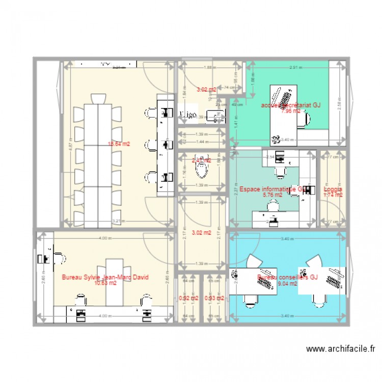 mlrnor etage. Plan de 0 pièce et 0 m2